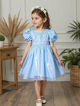 Sparkling Toddler Dress | Girls' Party Wear Trendy Collection