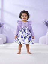 Baby Girl Floral Ruffle Dress