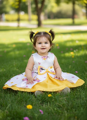 Baby Girl in Floral Dress | Kids Fashion