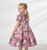 Charming Floral Toddler Dress | Magnolia Bow Design