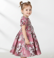 Charming Floral Toddler Dress | Magnolia Bow Design