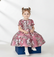Charming Floral Toddler Dress | Magnolia Bow Design