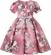 Trendy Collection Charming Floral Toddler Dress | Magnolia Bow Design