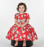 Charming Floral Toddler Dress | Magnolia Bow Design