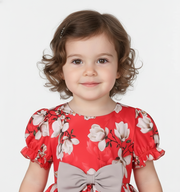 Charming Floral Toddler Dress | Magnolia Bow Design