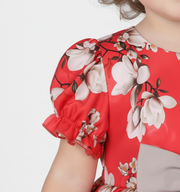 Charming Floral Toddler Dress | Magnolia Bow Design
