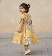 Charming Floral Toddler Dress | Magnolia Bow Design