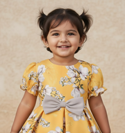 Charming Floral Toddler Dress | Magnolia Bow Design