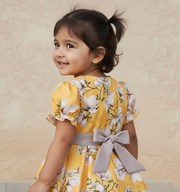 Charming Floral Toddler Dress | Magnolia Bow Design