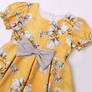 Trendy Collection Charming Floral Toddler Dress | Magnolia Bow Design