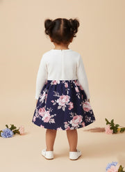 Sweet Floral Pinafore Dress for Girls | Kids' Fashion