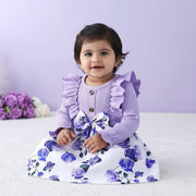 Baby Girl Floral Ruffle Dress