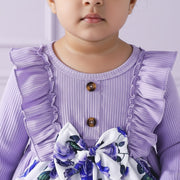 Baby Girl Floral Ruffle Dress