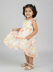 Charming Baby Girl Floral Summer Dress