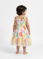 Floral Tiered Dress for Baby Girls | Summer Kids Fashion