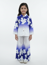 Kids Floral Ombre Outfit | Trendy Children's Fashion