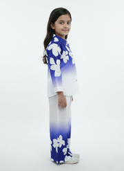 Kids Floral Ombre Outfit | Trendy Children's Fashion