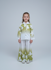 Kids Floral Ombre Outfit | Trendy Children's Fashion