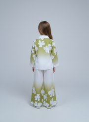 Kids Floral Ombre Outfit | Trendy Children's Fashion