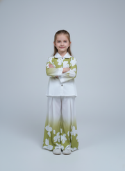 Kids Floral Ombre Outfit | Trendy Children's Fashion