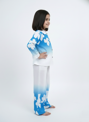 Kids Floral Ombre Outfit | Trendy Children's Fashion