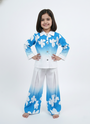 Kids Floral Ombre Outfit | Trendy Children's Fashion