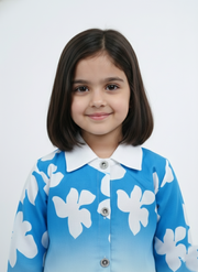 Kids Floral Ombre Outfit | Trendy Children's Fashion