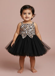 Baby Girl Leopard Print Tulle Dress