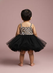 Baby Girl Leopard Print Tulle Dress