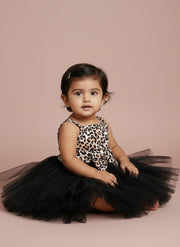Baby Girl Leopard Print Tulle Dress