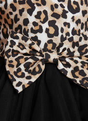 Baby Girl Leopard Print Tulle Dress