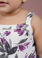 Baby Girl Floral & Tutu Dress