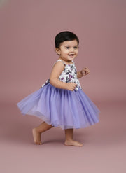 Baby Girl Floral & Tutu Dress