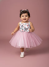 Baby Girl Floral & Tutu Dress
