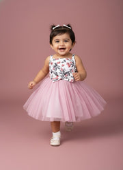 Baby Girl Floral & Tutu Dress