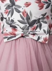 Baby Girl Floral & Tutu Dress