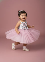 Baby Girl Floral & Tutu Dress