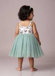 Baby Girl Floral & Tutu Dress
