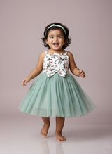 Baby Girl Floral & Tutu Dress