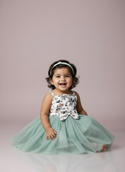 Baby Girl Floral & Tutu Dress