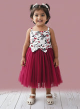 Baby Girl Floral & Tutu Dress