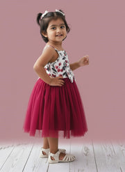 Baby Girl Floral & Tutu Dress