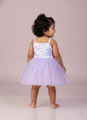 Baby Girl Purple Tutu Dress | Infant Party Wear