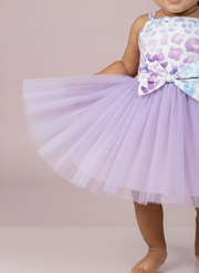 Baby Girl Purple Tutu Dress | Infant Party Wear