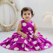Trendy Polka Dot Dress for Girls | Cute Toddler Fashion