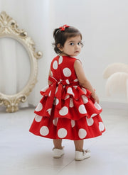 Trendy Polka Dot Dress for Girls | Cute Toddler Fashion