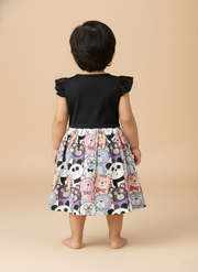 Girl Animal Print Dress | Happy Kids Fashion