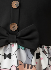 Girl Animal Print Dress | Happy Kids Fashion