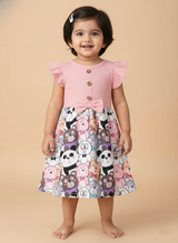 Girl Animal Print Dress | Happy Kids Fashion