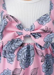 Baby Girl Pink Floral Dress | Cute Infant Fashion